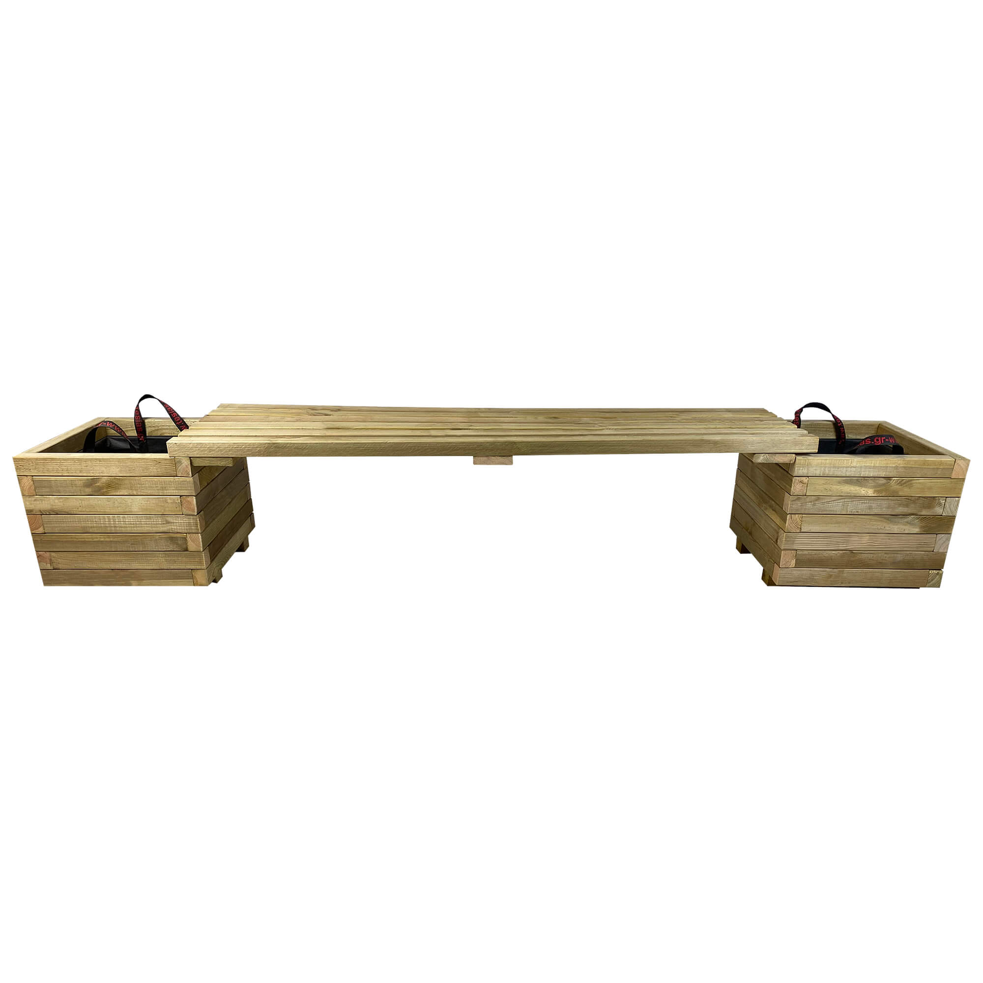Tesias Παγκάκι γλάστρες σετ 220x40x40cm-Tesias TES-811 Tesias Παγκάκι γλάστρες σετ 220x40x40cm-Tesias TES-811