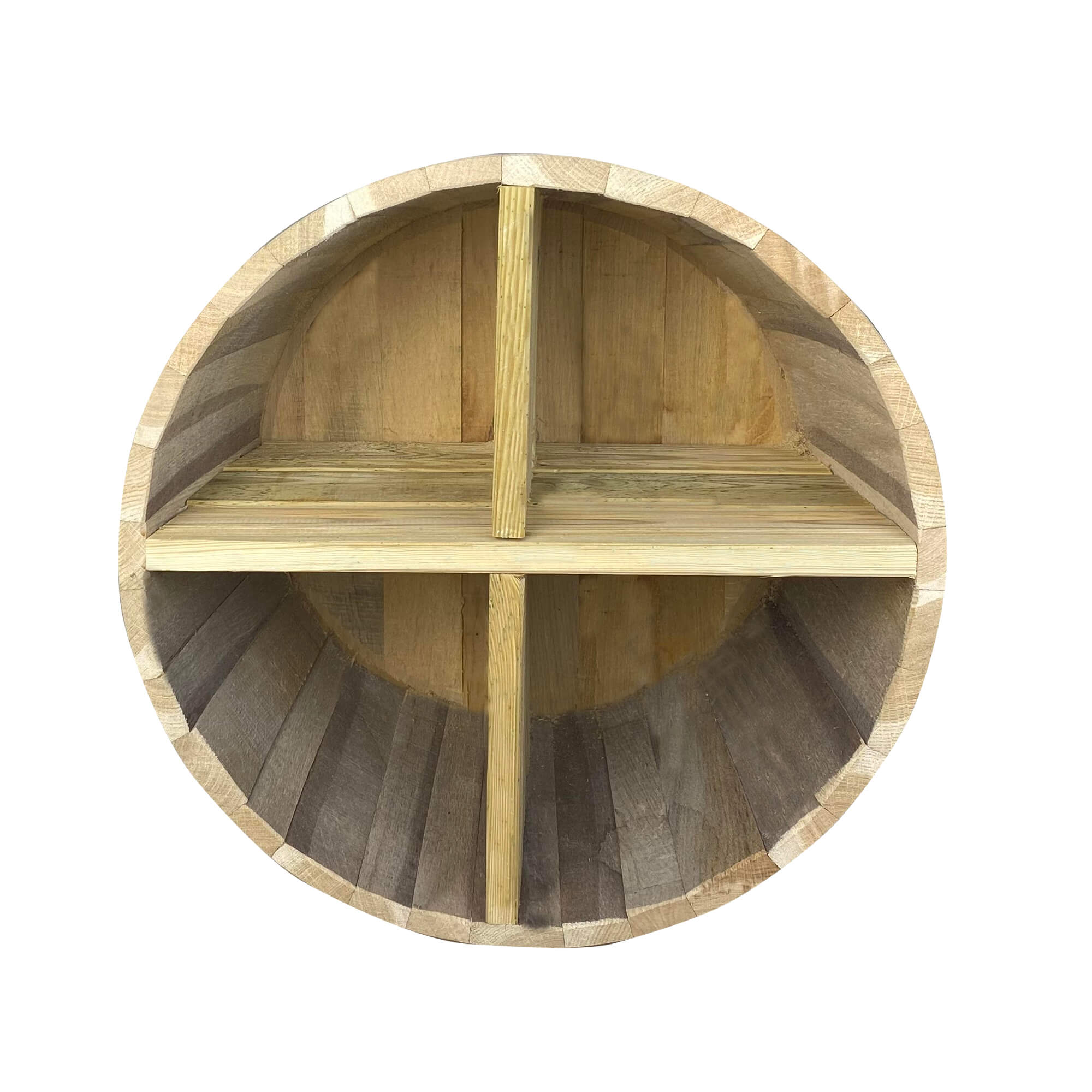Tesias Ράφια από βαρέλι με 4 χωρίσματα – 62x42cm-Tesias TES-798 Tesias Ράφια από βαρέλι με 4 χωρίσματα – 62x42cm-Tesias TES-798