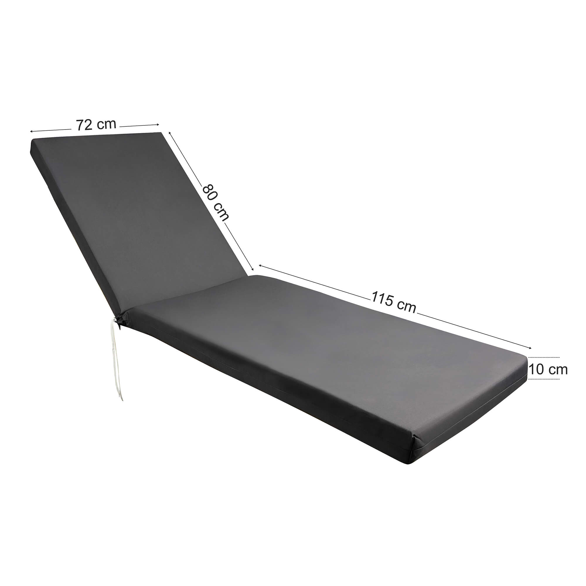 Tesias Στρώμα ξαπλώστρας lux 10cm γκρι LUX (72cm πλάτος)-Tesias TES-1713-lux Tesias Στρώμα ξαπλώστρας lux 10cm γκρι LUX (72cm πλάτος)-Tesias TES-1713-lux