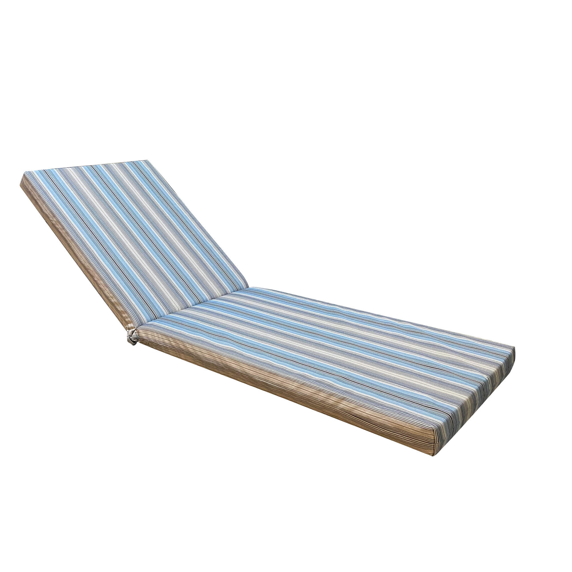 Tesias Στρώμα ξαπλώστρας 6cm ριγέ μπλε-Tesias TES-1669 Tesias Στρώμα ξαπλώστρας 6cm ριγέ μπλε-Tesias TES-1669