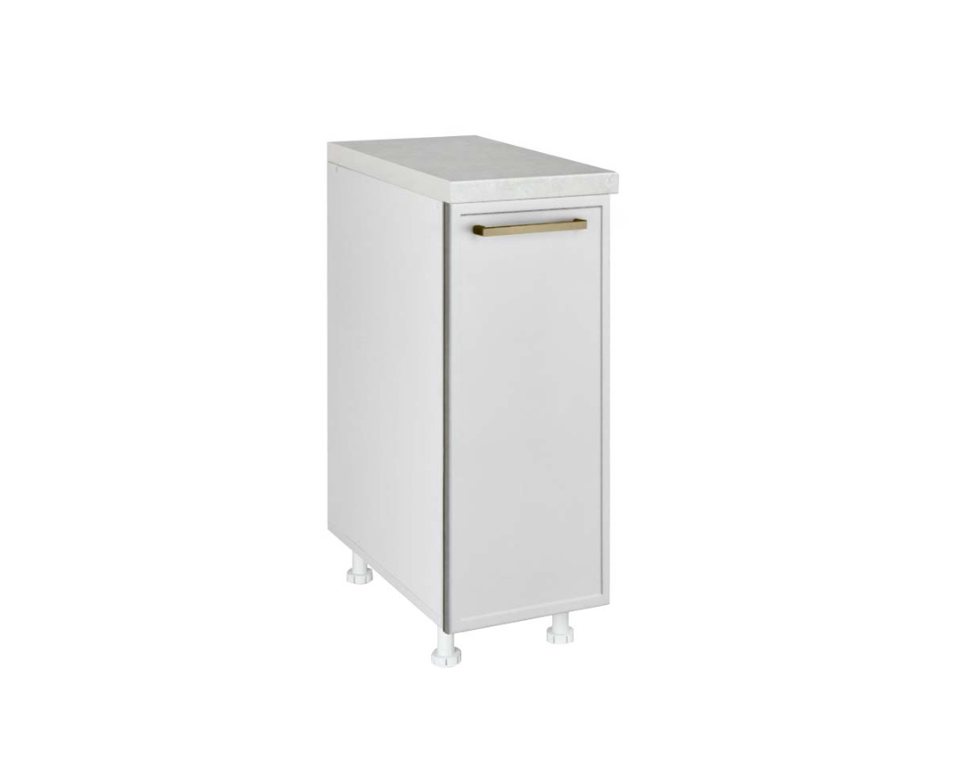 MATIS Επιδαπέδιο ντουλάπι κουζίνας Alba D30 Λευκό 30x60x85εκ. MATISKD3077