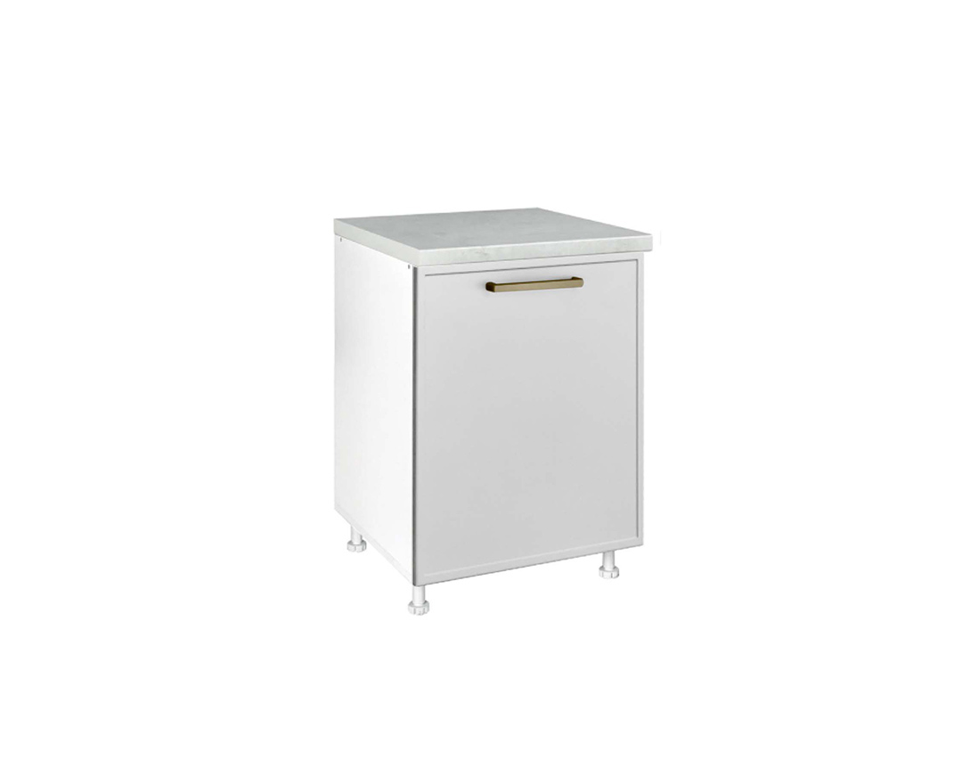 MATIS Επιδαπέδιο ντουλάπι κουζίνας Alba D50 Λευκό 50x60x85εκ. MATISKD5077 MATIS Επιδαπέδιο ντουλάπι κουζίνας Alba D50 Λευκό 50x60x85εκ. MATISKD5077