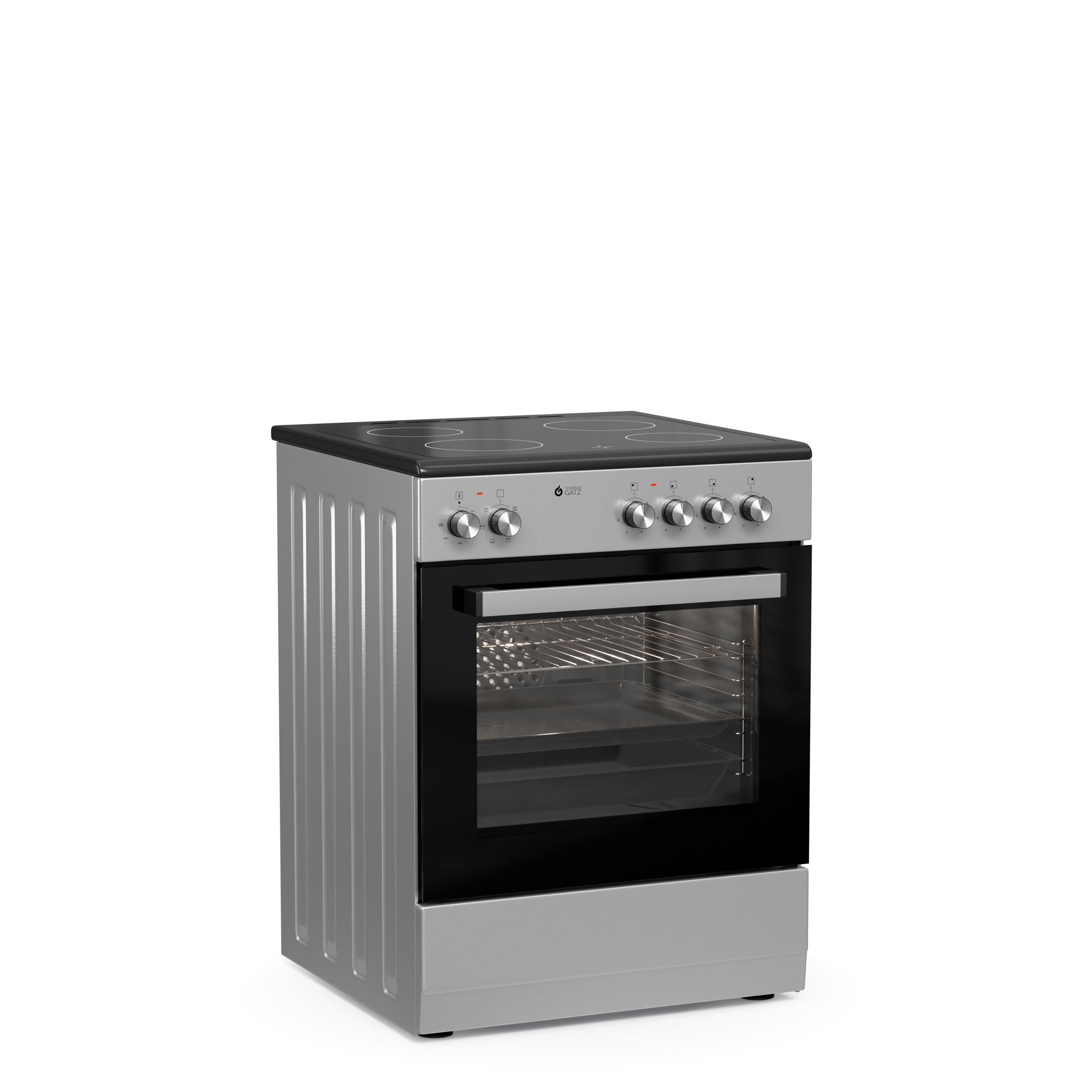 THERMOGATZ ΚΟΥΖΙΝΑ ΗΛΕΚΤΡΙΚΗ TGS CER600 S 04.402.055 THERMOGATZ ΚΟΥΖΙΝΑ ΗΛΕΚΤΡΙΚΗ TGS CER600 S 04.402.055