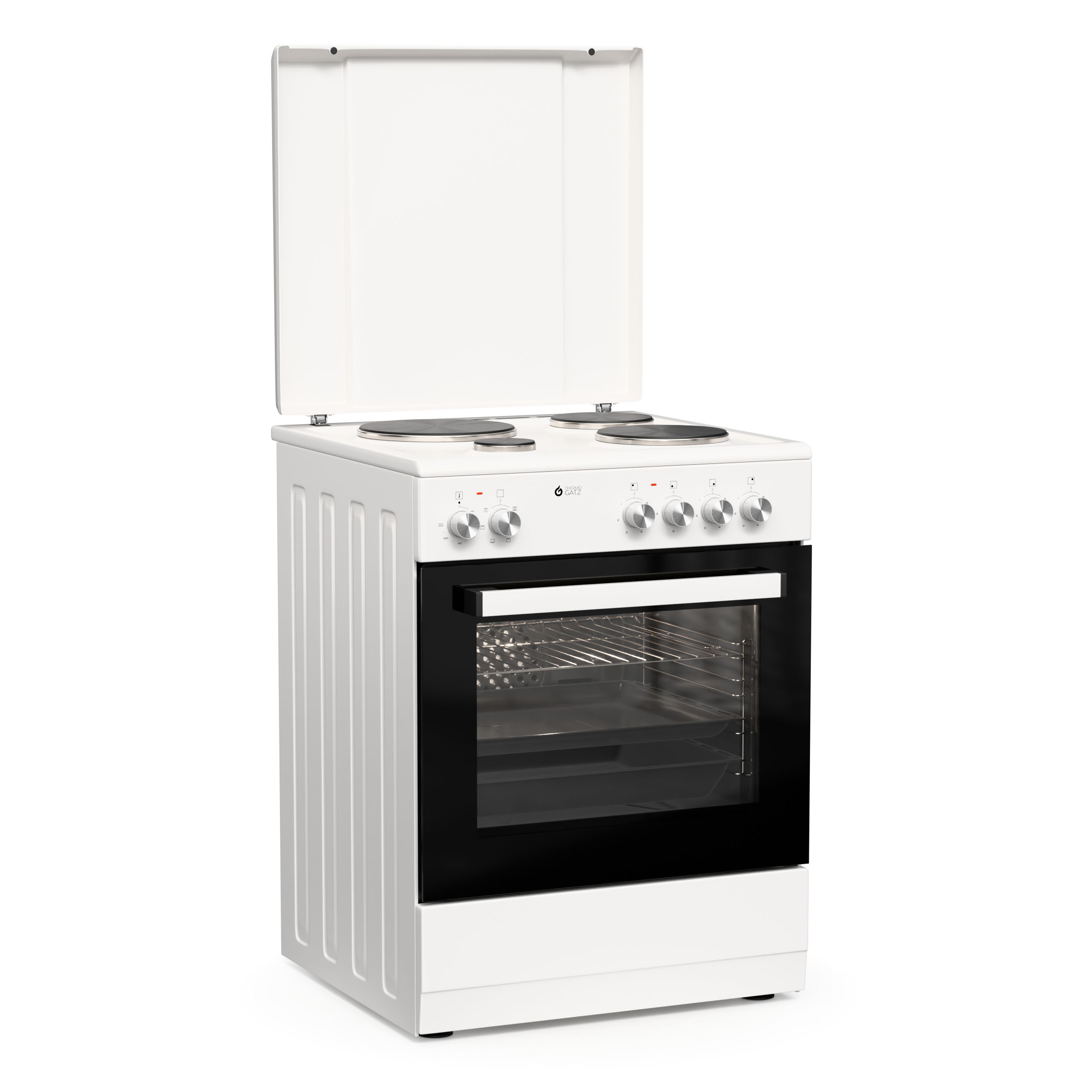 THERMOGATZ ΚΟΥΖΙΝΑ ΗΛΕΚΤΡΙΚΗ TGS E120 WH TURBO 04.402.051 THERMOGATZ ΚΟΥΖΙΝΑ ΗΛΕΚΤΡΙΚΗ TGS E120 WH TURBO 04.402.051