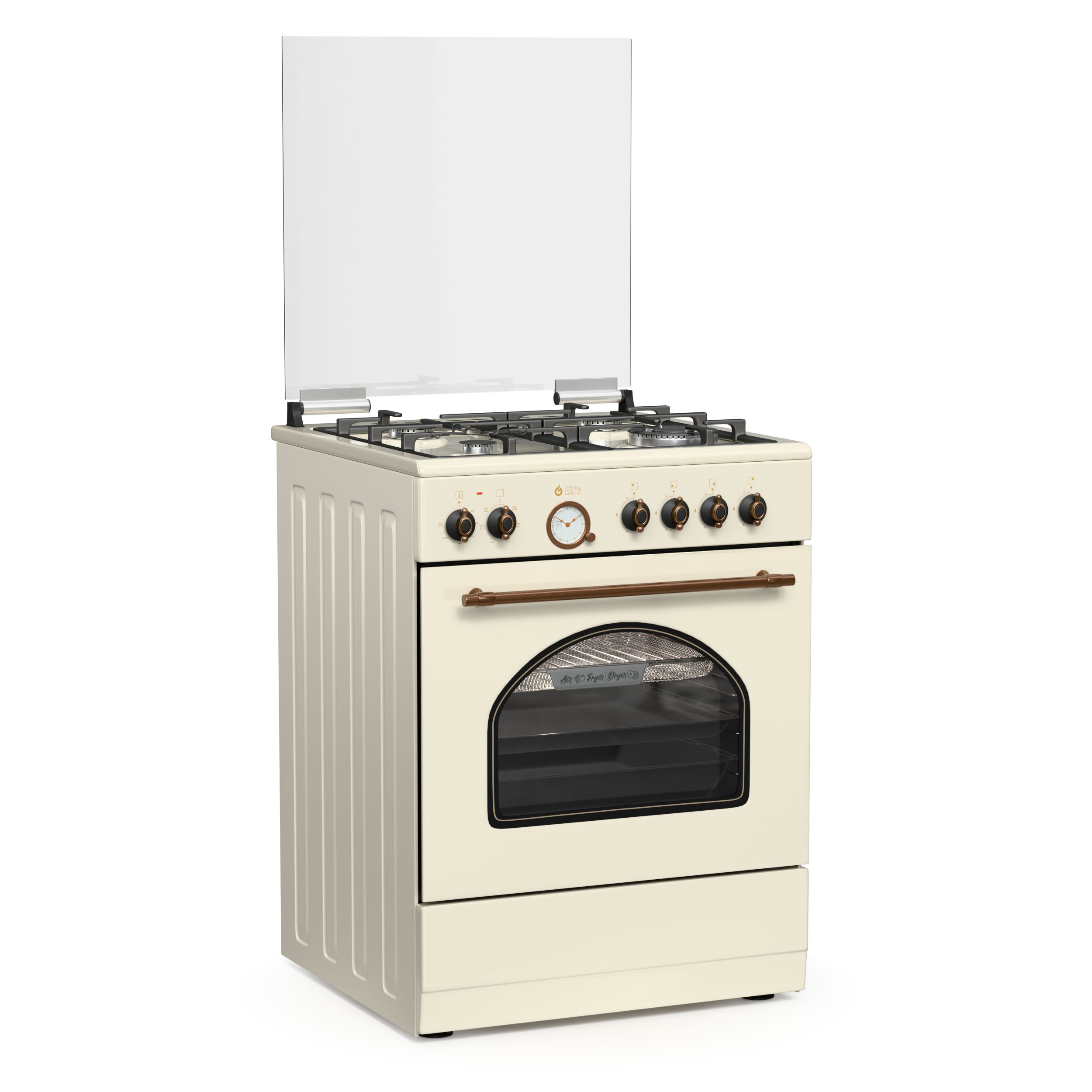 THERMOGATZ ΚΟΥΖΙΝΑ ΜΙΚΤΗ TGS 4320 BEIGE TURBO 04.401.094 THERMOGATZ ΚΟΥΖΙΝΑ ΜΙΚΤΗ TGS 4320 BEIGE TURBO 04.401.094