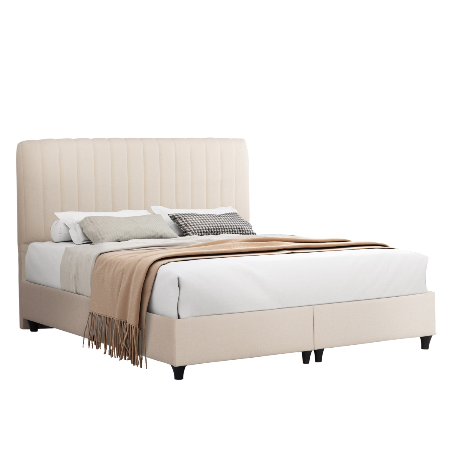 Intrahome ΚΡEΒΑΤΙ ΔΙΠΛΟ LUCASABLANCALTCASABLANCAIHER ΜΠΕΖ ΥΦΑΣΜΑ ΓΙΑ ΣΤΡΩΜΑ 160x200εκ. intraho-1723970