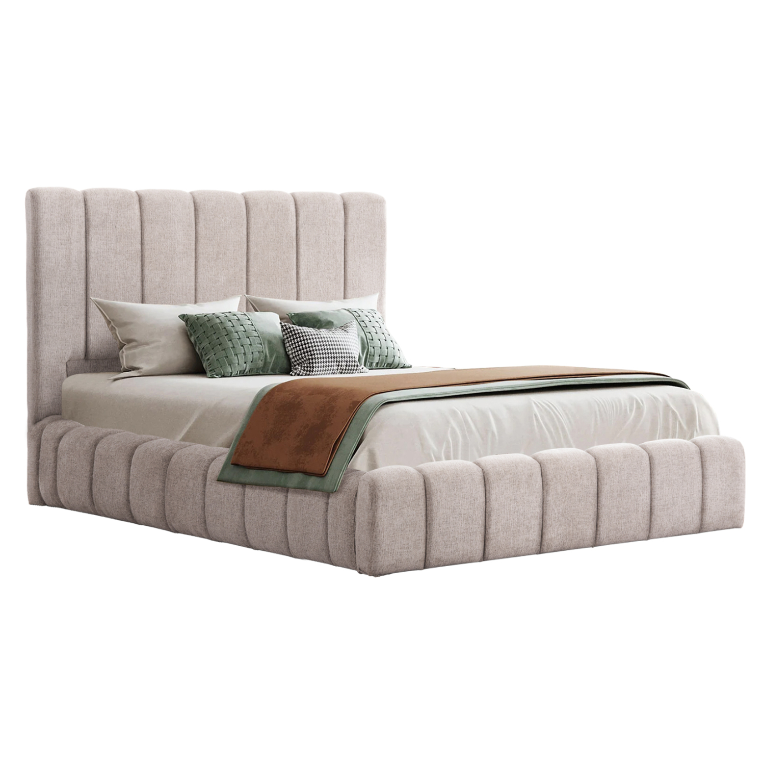 Intrahome ΚΡΕΒΑΤΙ REMO ΜΕ ΑΠΟΘΗΚΕΥΤΙΚΟ ΧΩΡΟ .22 ΥΦΑΣΜΑ ΜΠΟΥΚΛΕ ΜΠΕΖ-ΓΙΑ ΣΤΡΩΜΑ 160x200εκ intraho-1723034