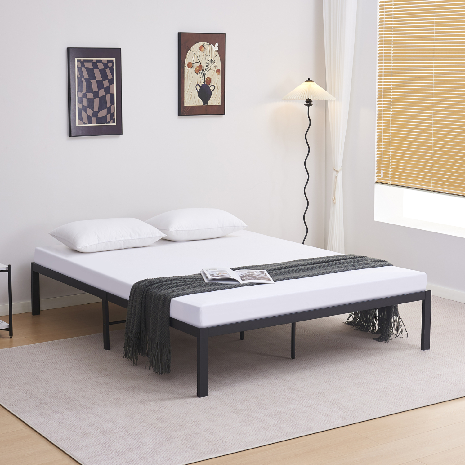 Intrahome ΚΡΕΒΑΤΙ-ΥΠΟΣΤΡΩΜΑ ΔΙΠΛΟ RCASABLANCANCASABLANCALTCASABLANCAIO .01 ΜΕΤΑΛΛΙΚΟ ΜΑΥΡΟ ΓΙΑ ΣΤΡΩΜΑ 200x160εκ intraho-1647101