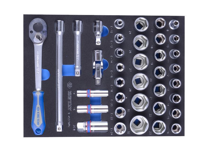 Fotin Δίσκος καρυδάκια 1/2\'\'+καστανια+torx θηλυκα.37 τεμάχια FOT-KT-9-4537MRV