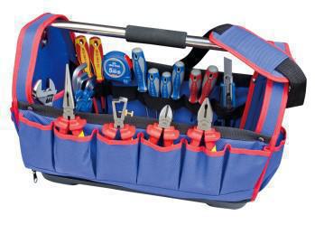 Fotin Εργαλειοθήκη υφασμάτινη ηλεκτρολογου + 33 εργαλεία FOT-KT-91333MQ