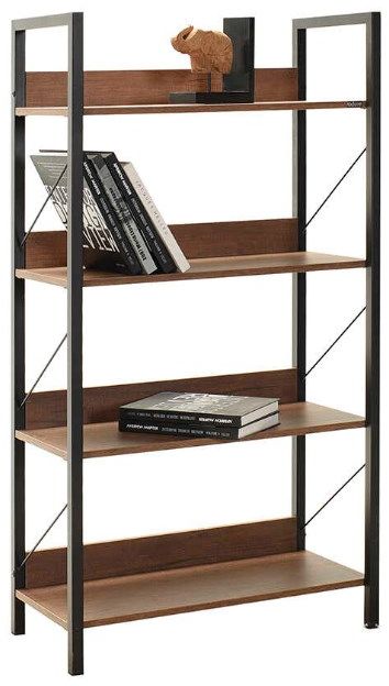 Lh-homefurniture Βιβλιοθήκη Connect Καρυδιά 73x136x35cm AD_KTP-840-OO-1 Lh-homefurniture Βιβλιοθήκη Connect Καρυδιά 73x136x35cm AD_KTP-840-OO-1