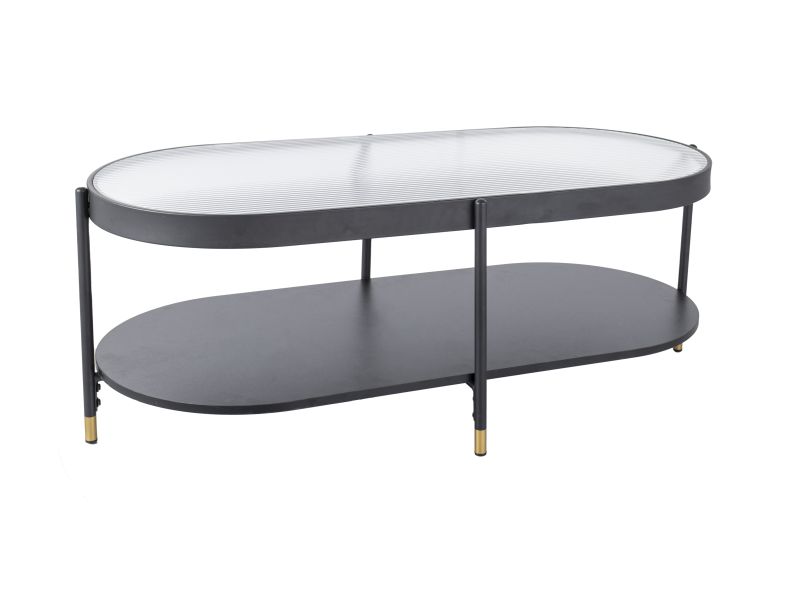 ŁAWA LAGUNA B BIAŁY/CZARNY 110X50 DIOMMI-80-3624