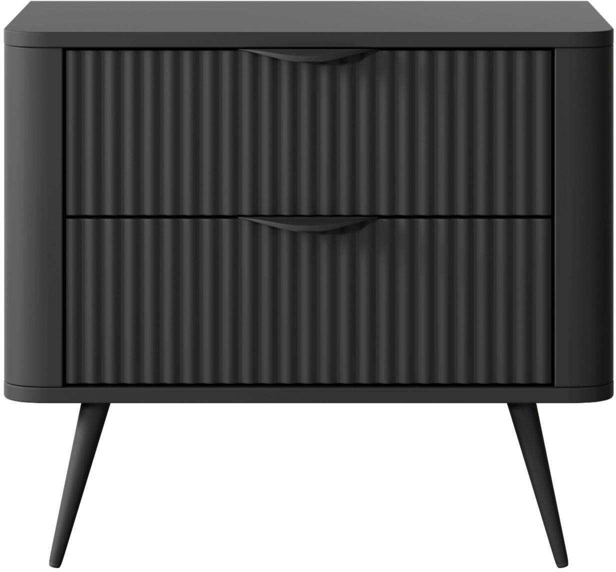 Lh-homefurniture Κομοδίνο Lante Ανθρακί 63x55x38cm L_Lante_11_Cz Lh-homefurniture Κομοδίνο Lante Ανθρακί 63x55x38cm L_Lante_11_Cz