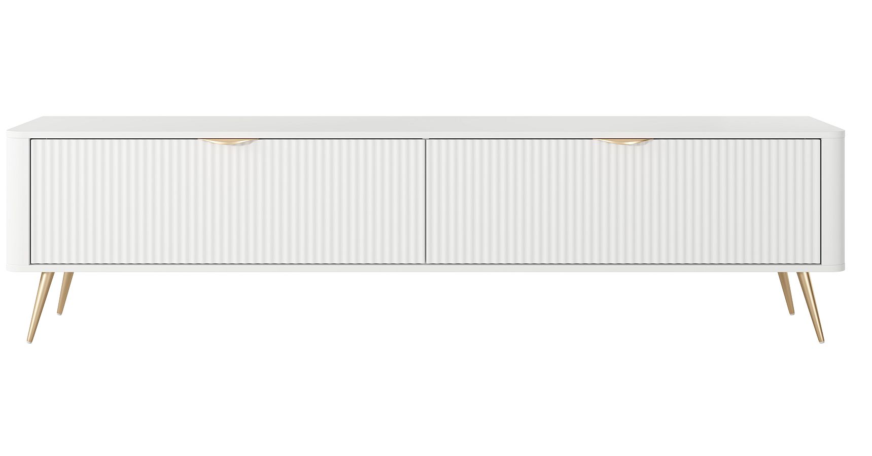 Έπιπλο τηλεόρασης Lante Λευκό 200x51x38cm