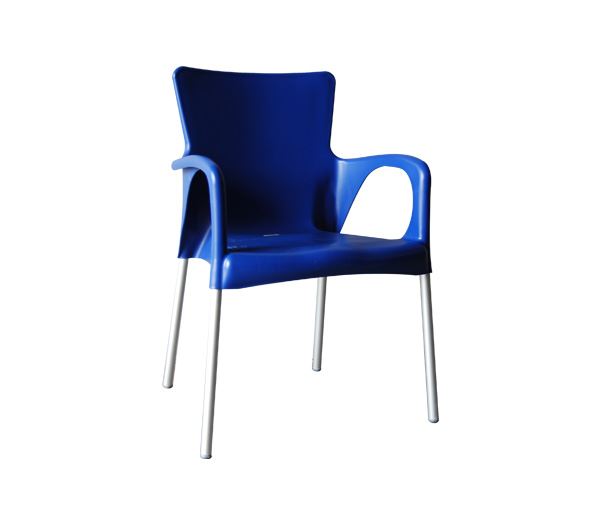 WOODWELL Ε306,6LARA Πολυθρόνα Pro Dining Στοιβαζόμενη, ALU Silver, PP – UV Protection Απόχρωση Μπλε 60x52x85cm Ε306,6 WOODWELL Ε306,6LARA Πολυθρόνα Pro Dining Στοιβαζόμενη, ALU Silver, PP – UV Protection Απόχρωση Μπλε 60x52x85cm Ε306,6
