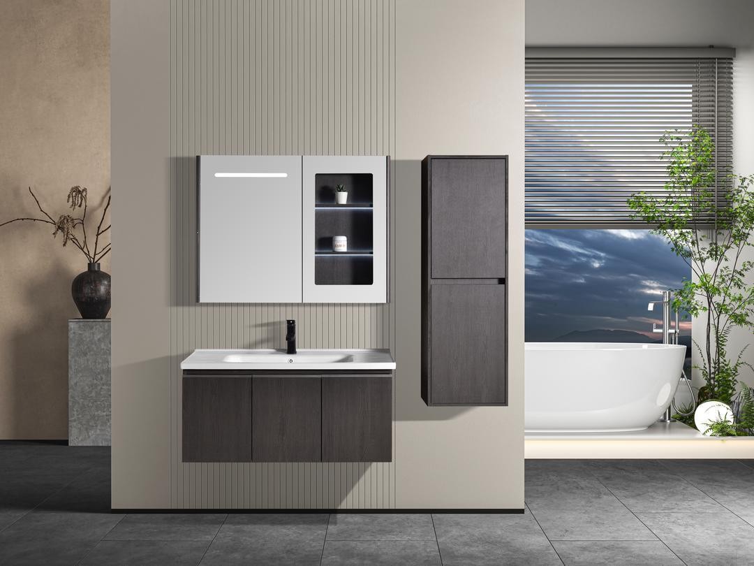 Σετ Επίπλου LAVARE 100cm χρ. GREY 9SLAV100GR