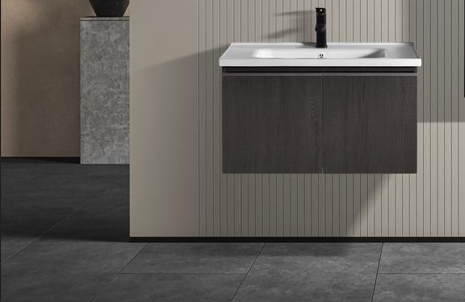 ΣΕΤ ΠΑΓΚΟΥ LAVARE 80cm χρ. GREY S3BLAV080GR