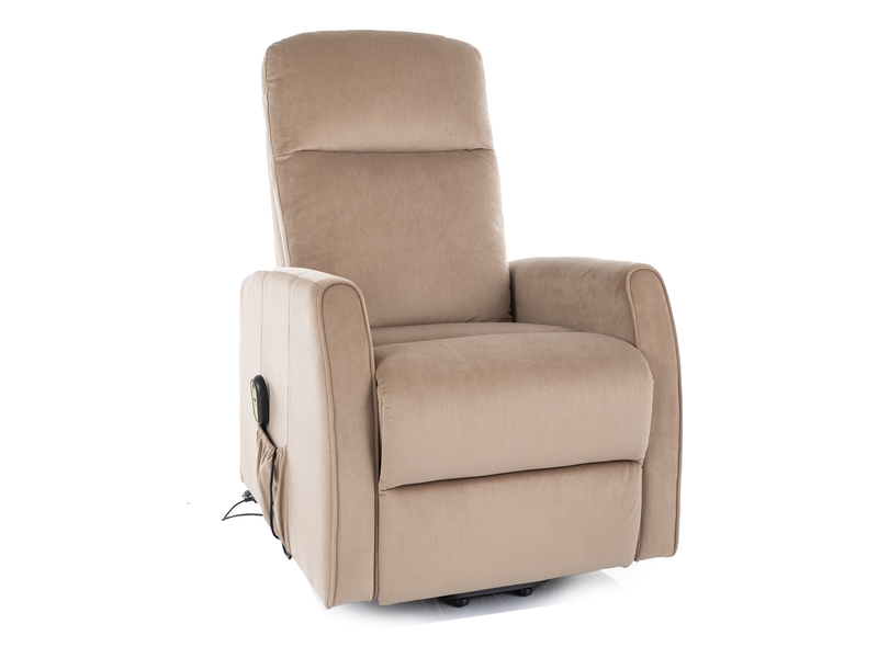 FOTEL ROZKŁADANY LETO (FUNKCJA PIONIZACJI) VELVET BEŻ BLUVEL 28 DIOMMI-80-3662 FOTEL ROZKŁADANY LETO (FUNKCJA PIONIZACJI) VELVET BEŻ BLUVEL 28 DIOMMI-80-3662