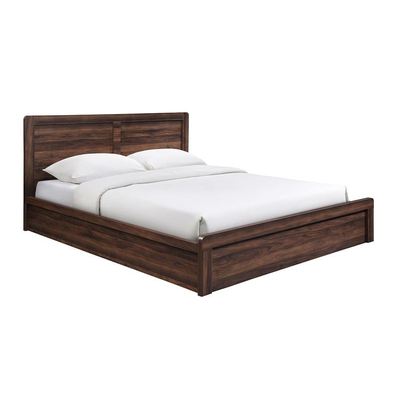 WOODWELL Ε73860,2CALIBER Κρεβάτι Διπλό για Στρώμα 160x200cm, Απόχρωση Καρυδί 168x210x100cm Ε73860,2 WOODWELL Ε73860,2CALIBER Κρεβάτι Διπλό για Στρώμα 160x200cm, Απόχρωση Καρυδί 168x210x100cm Ε73860,2