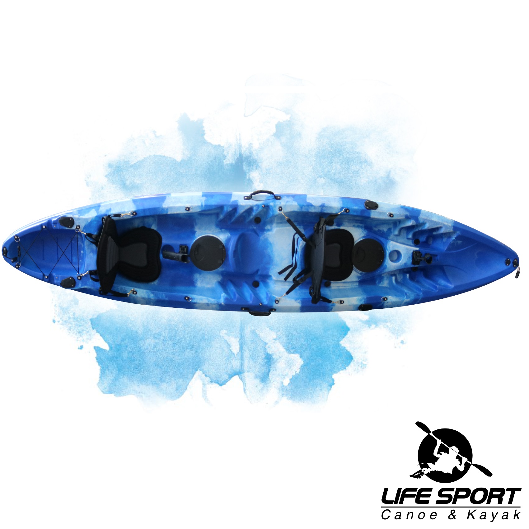 Life Sport (kayak) Kayak Life Sport "Happiness" (2 ενήλικοι + 1 παιδί) VK-07