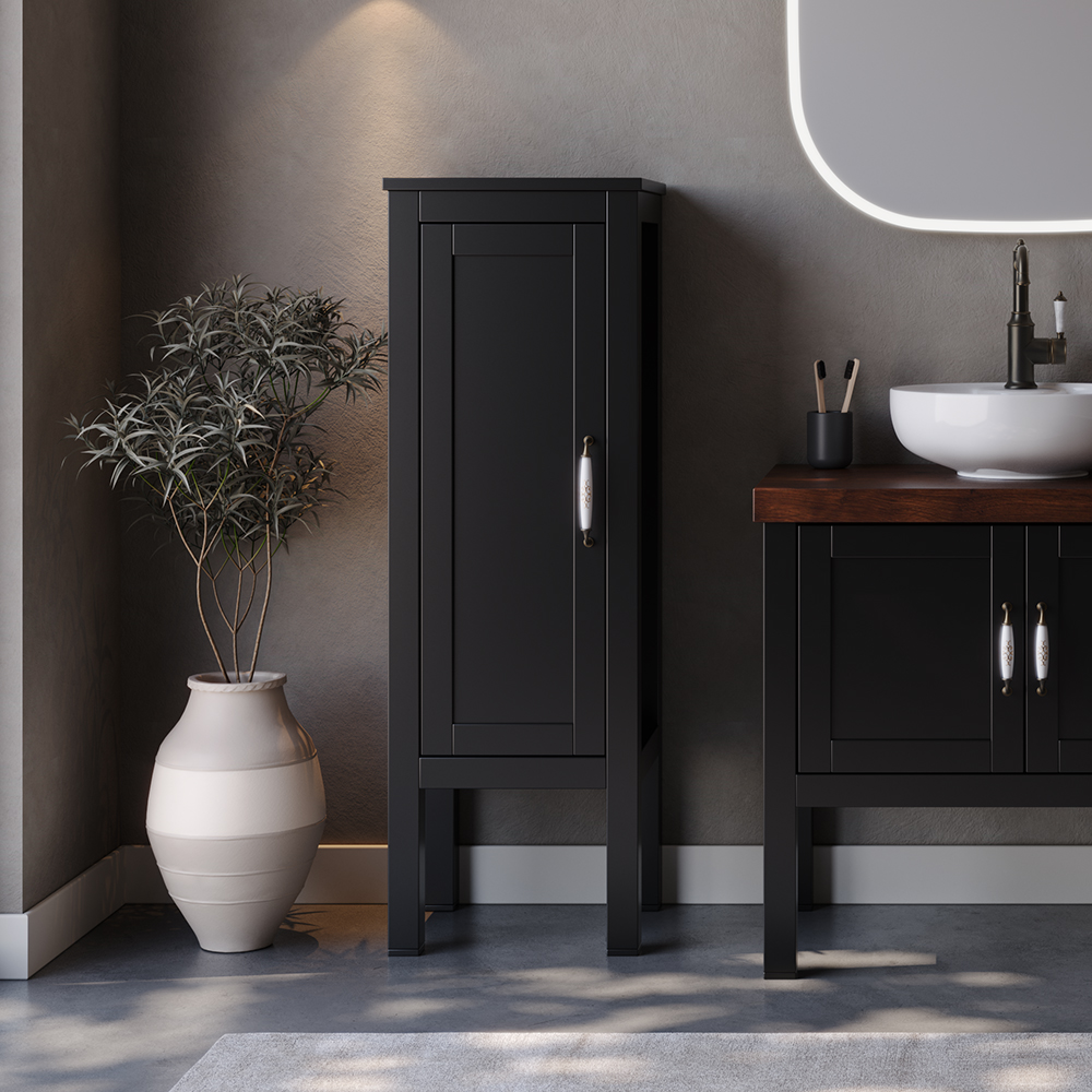 Στήλη LONDON Μαύρη MDF 18mm Λάκα 40 3CLON040BLM 3CLON040BLM Στήλη LONDON Μαύρη MDF 18mm Λάκα 40 3CLON040BLM 3CLON040BLM