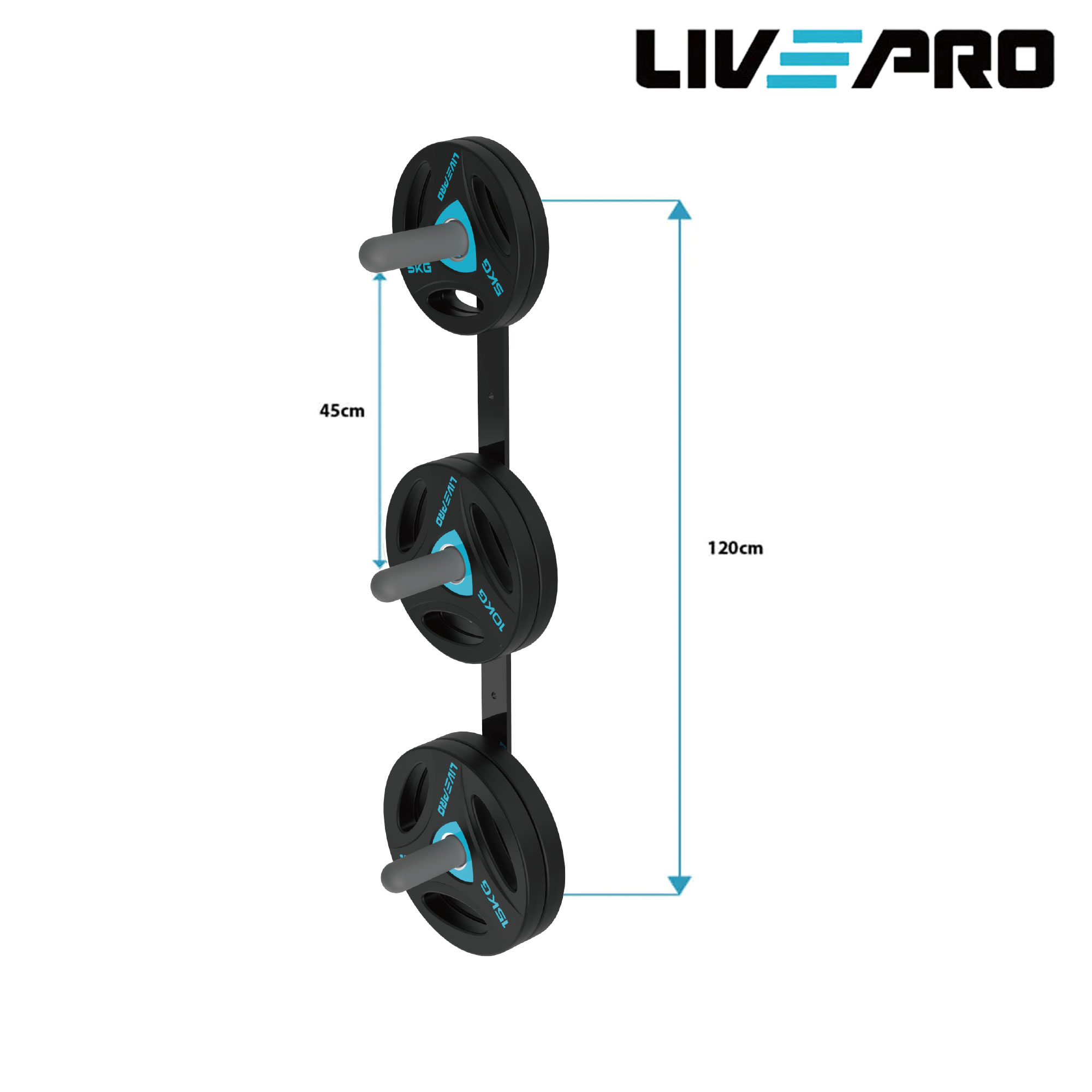 LivePro Κάθετη Επιτοίχια Βάση για Δίσκους Β-8893 LivePro Κάθετη Επιτοίχια Βάση για Δίσκους Β-8893