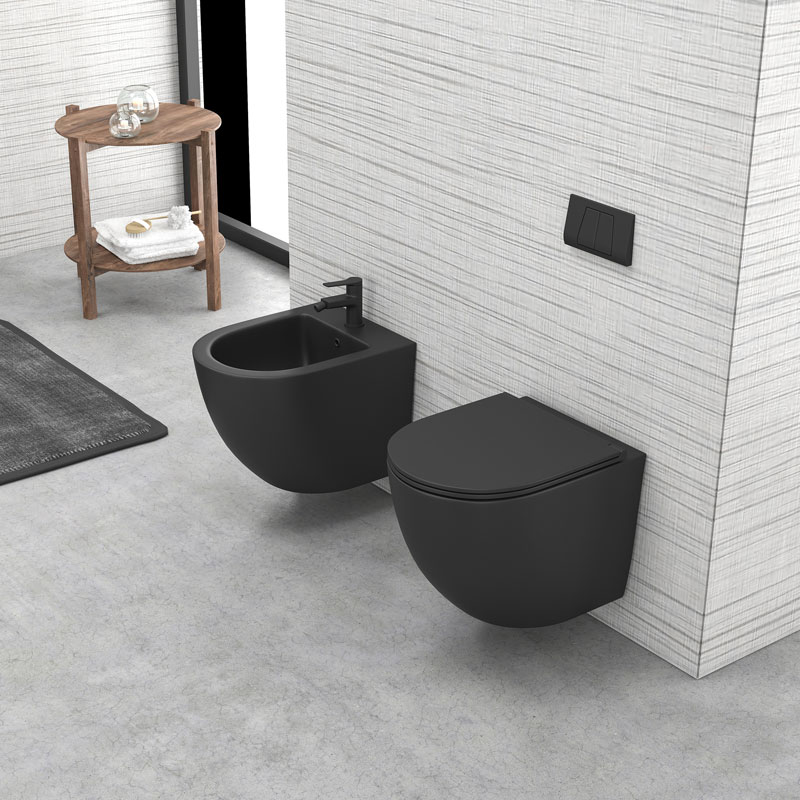 KARAG  MILOS Μπιντέ αναρτώμενο MILOS LT 046F Black Matt KARAG KARAG-5206836053370