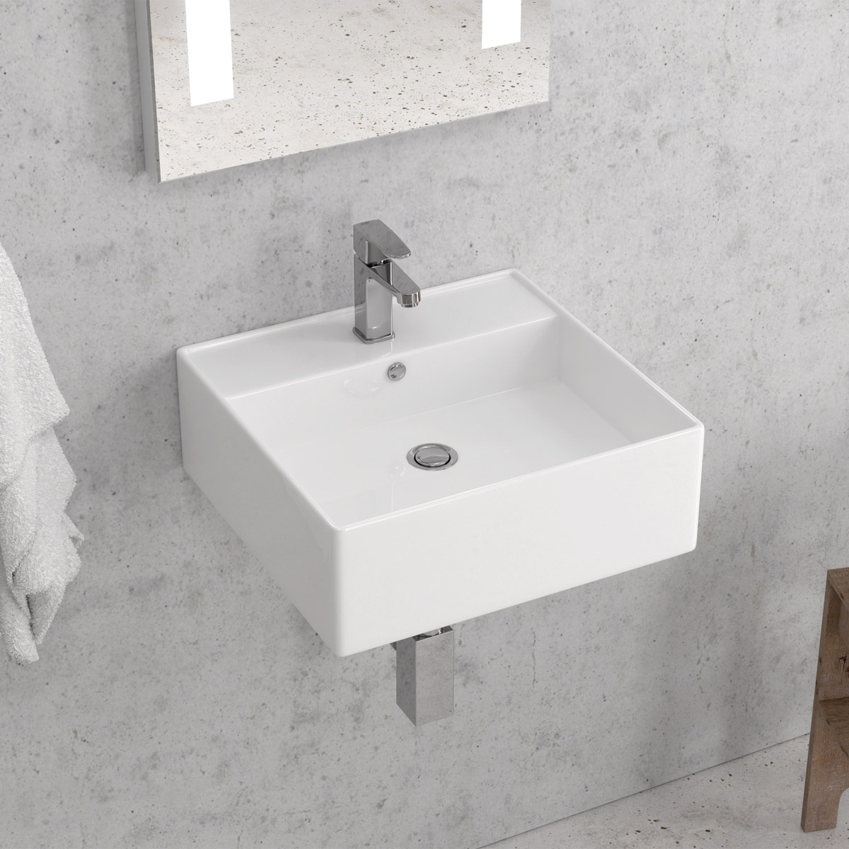 KARAG LT BASINS Νιπτήρας αναρτώμενος LT 2005 KARAG 46,5×46,5x16cm KARAG-5206836100890 KARAG LT BASINS Νιπτήρας αναρτώμενος LT 2005 KARAG 46,5×46,5x16cm KARAG-5206836100890
