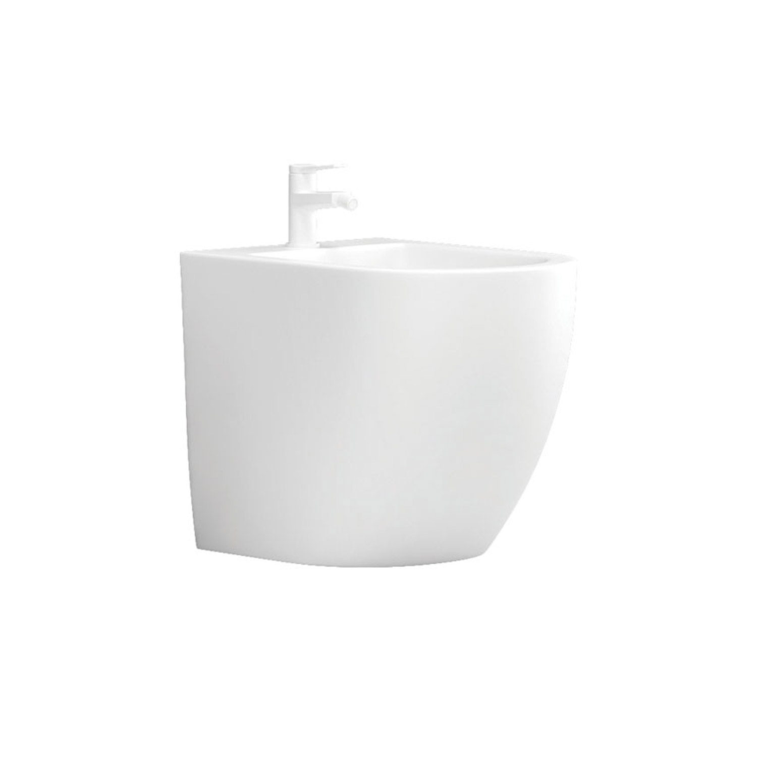 KARAG MILOS Μπιντέ δαπέδου MILOS LT 2141C White Glossy KARAG KARAG-5206836626314 KARAG MILOS Μπιντέ δαπέδου MILOS LT 2141C White Glossy KARAG KARAG-5206836626314