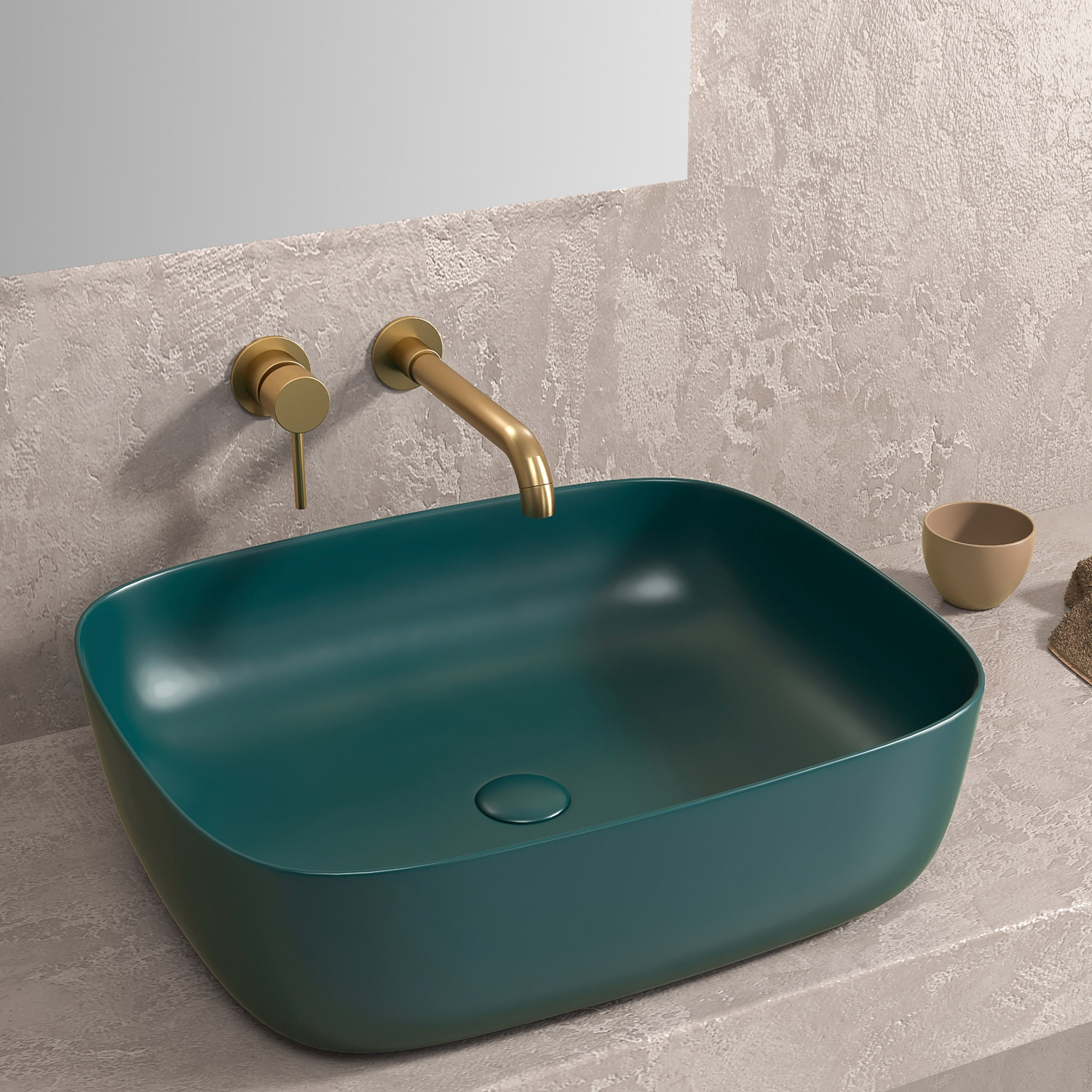 KARAG LT BASINS Νιπτήρας επικαθήμενος Verde Matt LT 2143-MBG KARAG 49×39,5x15cm KARAG-5206836685991 KARAG LT BASINS Νιπτήρας επικαθήμενος Verde Matt LT 2143-MBG KARAG 49×39,5x15cm KARAG-5206836685991