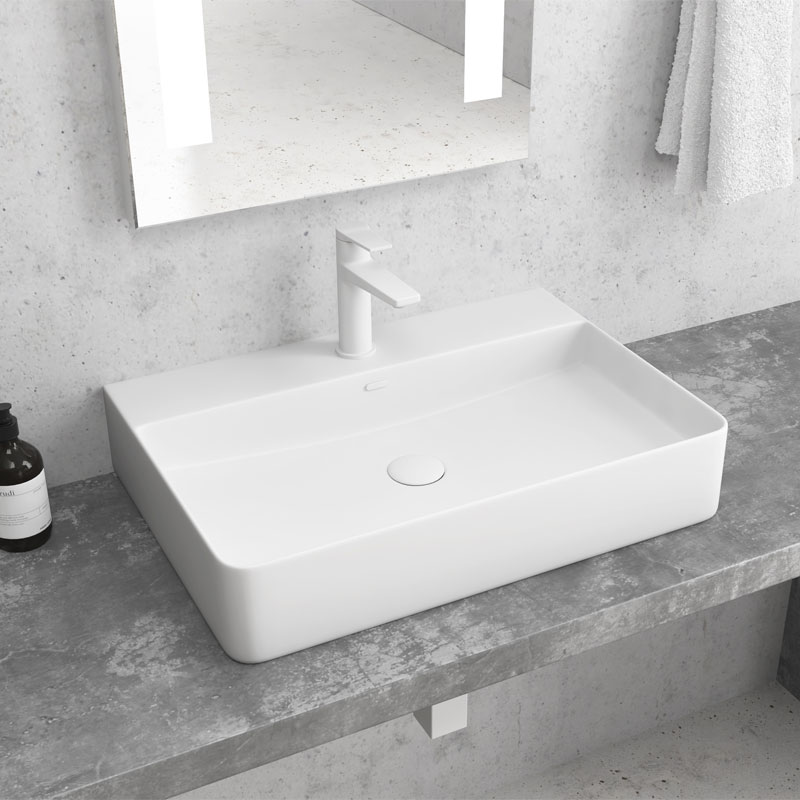 KARAG LT BASINS Νιπτήρας επικαθήμενος White Matt LT 2173-SMW KARAG 50x42x12cm KARAG-5206836049533 KARAG LT BASINS Νιπτήρας επικαθήμενος White Matt LT 2173-SMW KARAG 50x42x12cm KARAG-5206836049533