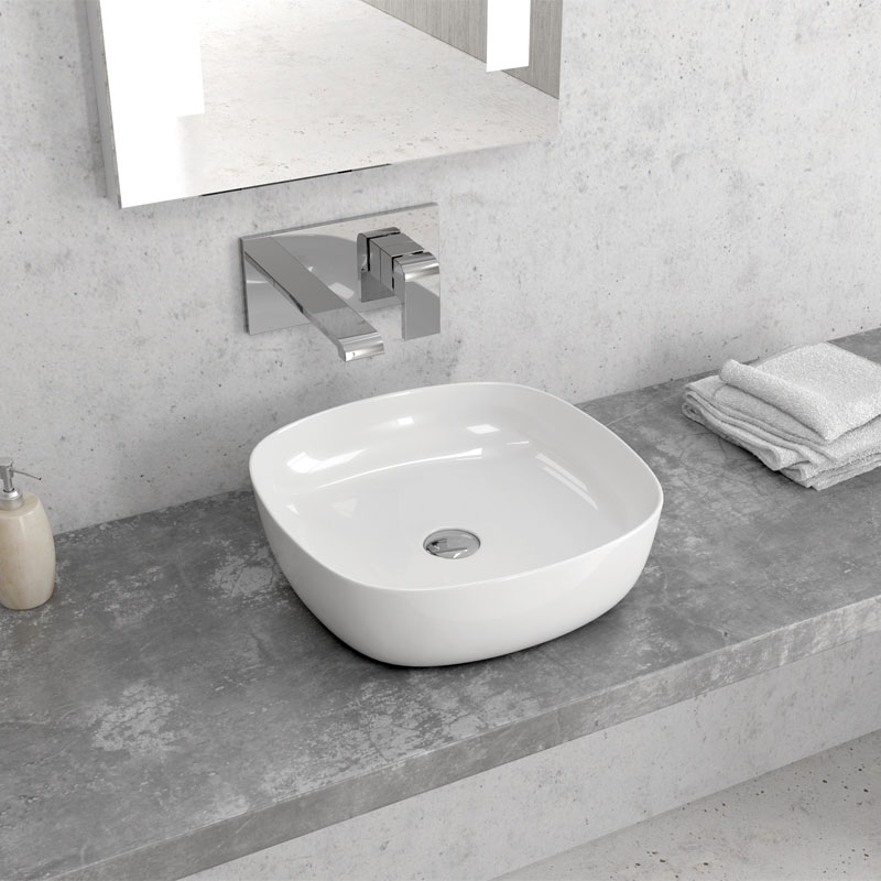 KARAG  LT BASINS Νιπτήρας επικαθήμενος LT 2184 KARAG 37,5x37,5x12cm KARAG-5206836561325