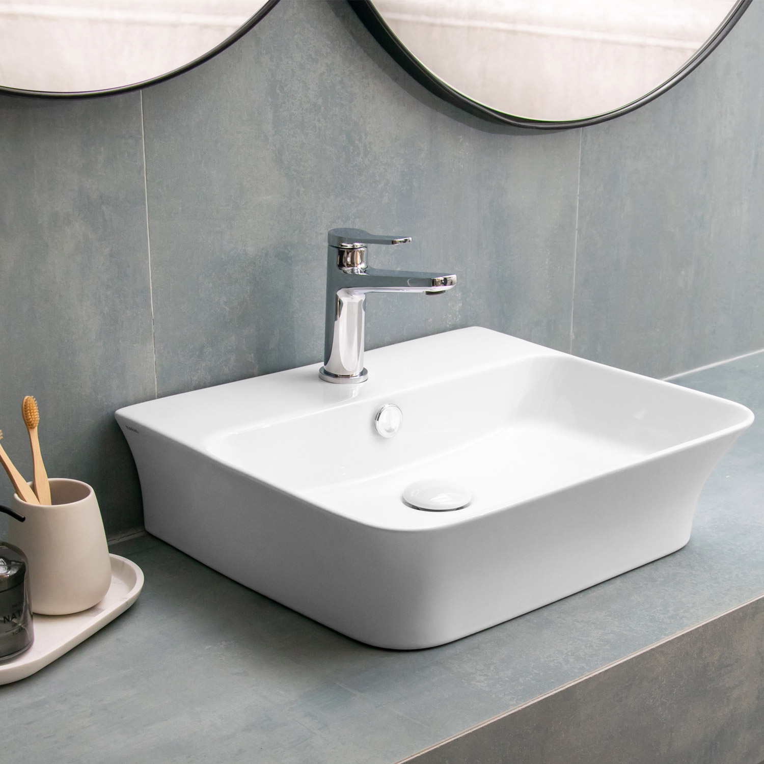 KARAG LT BASINS Νιπτήρας επικαθήμενος LT 2258 KARAG 48,5x41x12,5cm KARAG-5206836658742 KARAG LT BASINS Νιπτήρας επικαθήμενος LT 2258 KARAG 48,5x41x12,5cm KARAG-5206836658742