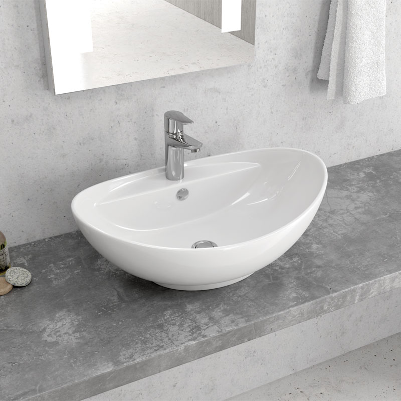 KARAG  LT BASINS Νιπτήρας επικαθήμενος LT 3073 KARAG 59x39x21cm KARAG-5206836100852