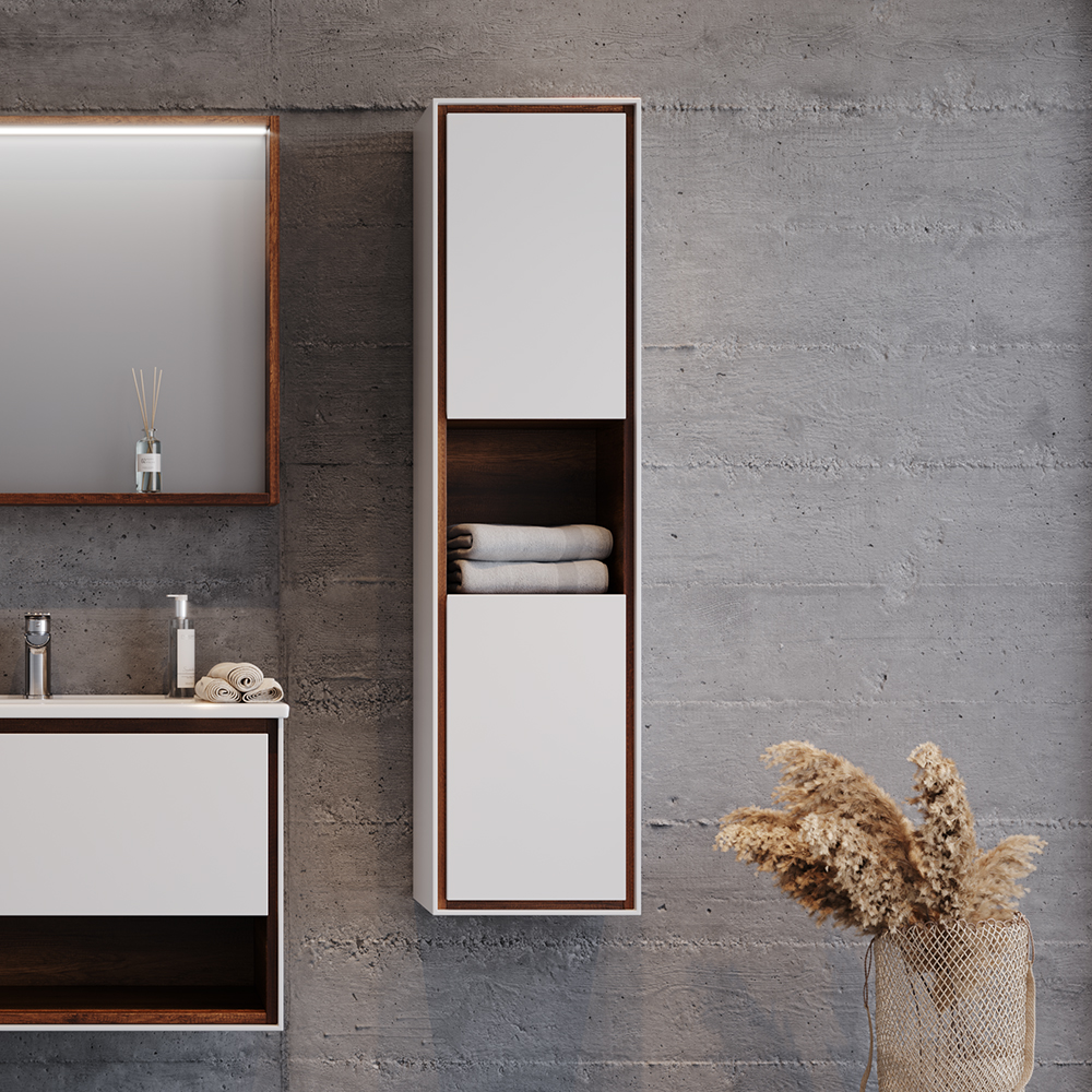Στήλη NEW LUNA Λευκό MDF 18mm Λάκα 35 3CLUN035WMB κρεμαστή 3CLUN035WMB Στήλη NEW LUNA Λευκό MDF 18mm Λάκα 35 3CLUN035WMB κρεμαστή 3CLUN035WMB