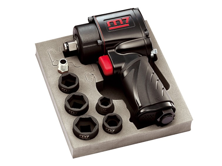 Fotin Αερόκλειδο 1/2 ( 610Nm) MINI Σετ 6τ JumboHammer Mighty Seven FOT-M7-NC4610AN Fotin Αερόκλειδο 1/2 ( 610Nm) MINI Σετ 6τ JumboHammer Mighty Seven FOT-M7-NC4610AN