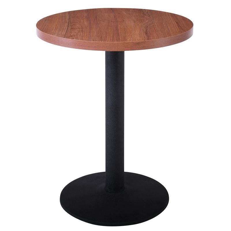 WOODWELL ΕΜ855MARCO Τραπέζι Στρογγυλό Επιφάνεια Melamine Καρυδί Βάση Μέταλλο Μαύρο Φ45cm Φ60cm H.74cm ΕΜ855 WOODWELL ΕΜ855MARCO Τραπέζι Στρογγυλό Επιφάνεια Melamine Καρυδί Βάση Μέταλλο Μαύρο Φ45cm Φ60cm H.74cm ΕΜ855