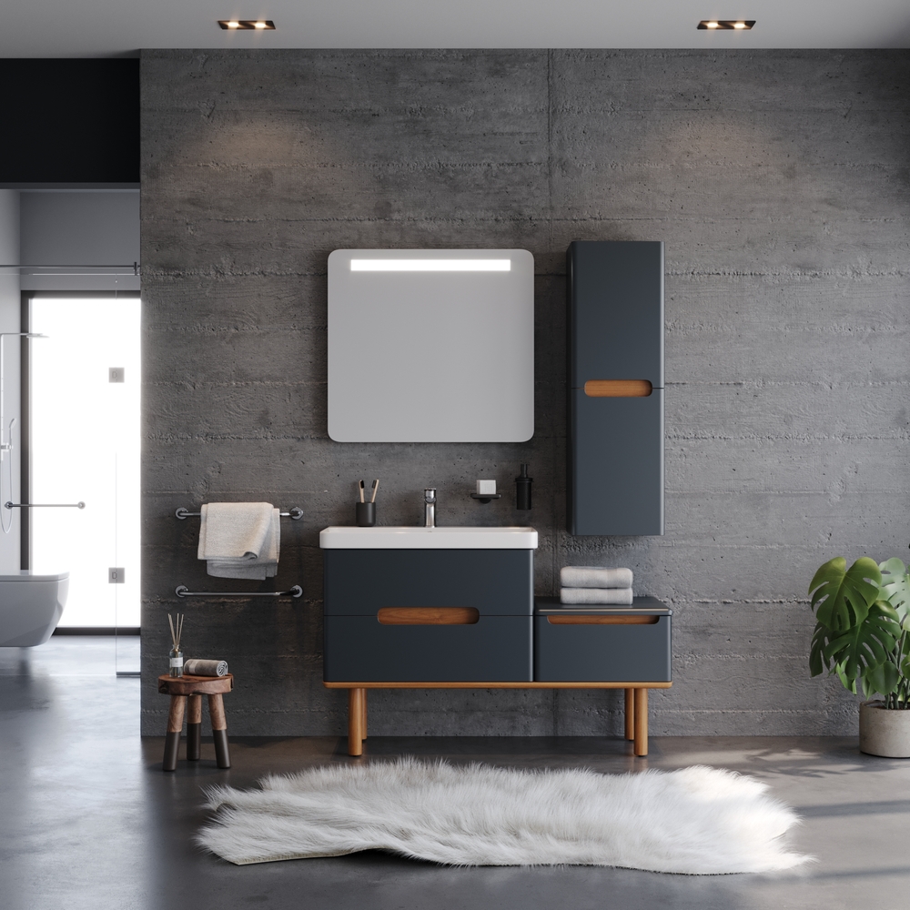 Σετ Έπιπλο Μπάνιου MASAL Ανθρακί MDF 18mm Λάκα 130 9SMAS130ANM 9SMAS130ANM Σετ Έπιπλο Μπάνιου MASAL Ανθρακί MDF 18mm Λάκα 130 9SMAS130ANM 9SMAS130ANM