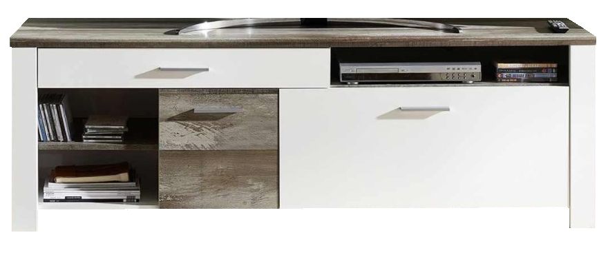 Lh-homefurniture Έπιπλο τηλεόρασης Mateo λευκό 179x61x48cm 02111_Mt_Btv Lh-homefurniture Έπιπλο τηλεόρασης Mateo λευκό 179x61x48cm 02111_Mt_Btv