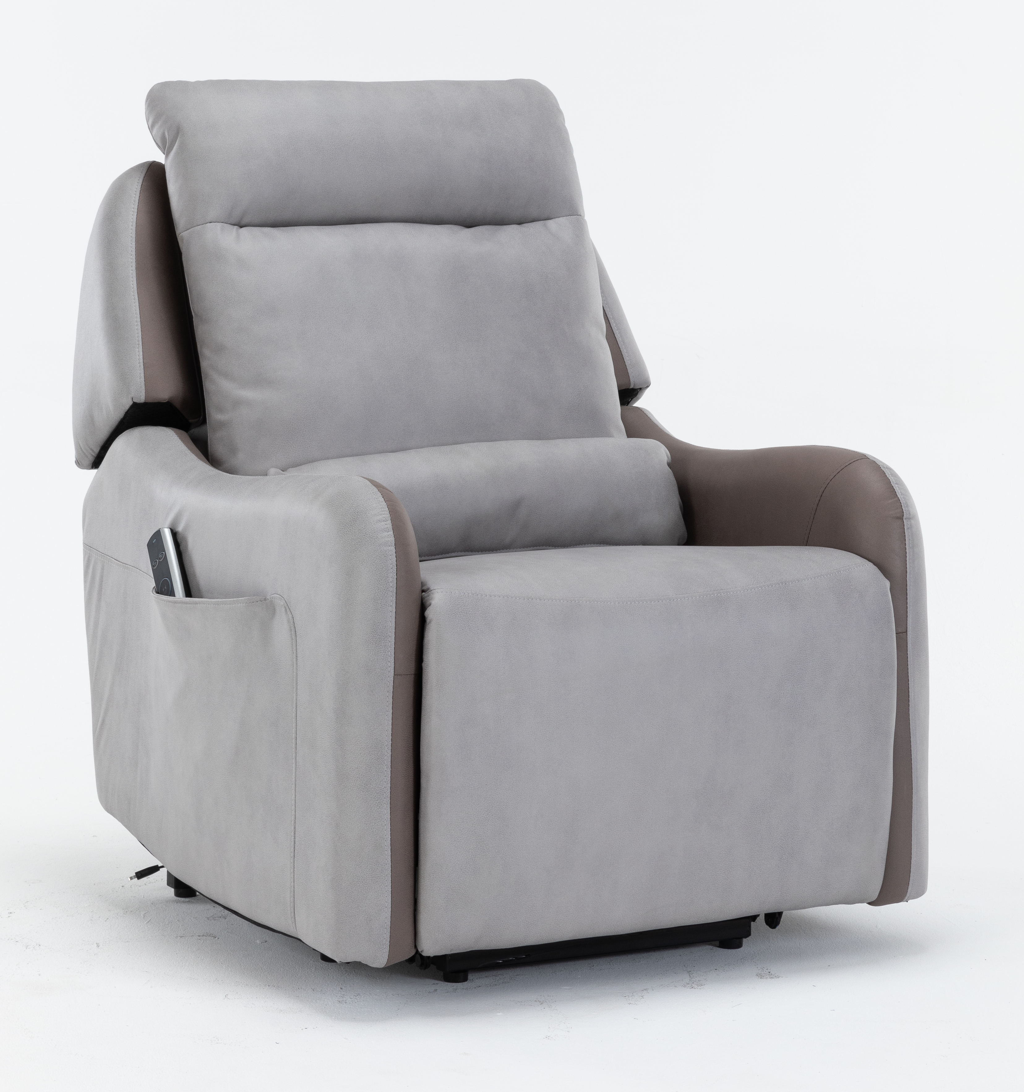 Insi Mayfair πολυθρόνα relax Shiatsu massage lift με ηλεκτρική ανάκλιση 80x88x102εκ. Γκρι ανοιχτο/Γκρι σκούρο ύφασμα 0051.AR52 Insi Mayfair πολυθρόνα relax Shiatsu massage lift με ηλεκτρική ανάκλιση 80x88x102εκ. Γκρι ανοιχτο/Γκρι σκούρο ύφασμα 0051.AR52