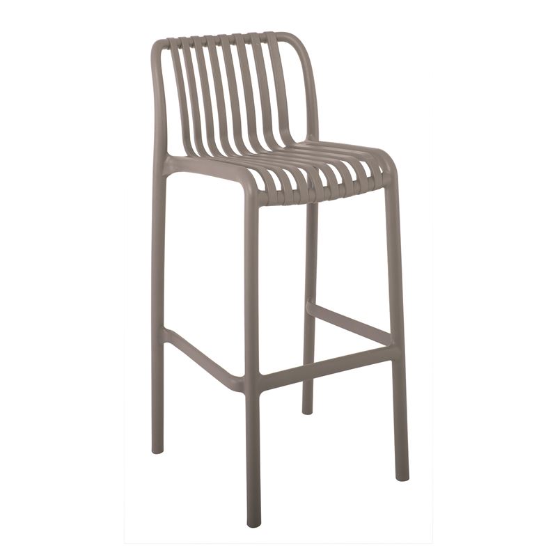 WOODWELL Ε3802,3MODA Σκαμπό Bar-Pro Στοιβαζόμενο, PP-UV Protection Απόχρωση Mocha 45x49x75/101cm Ε3802,3 WOODWELL Ε3802,3MODA Σκαμπό Bar-Pro Στοιβαζόμενο, PP-UV Protection Απόχρωση Mocha 45x49x75/101cm Ε3802,3