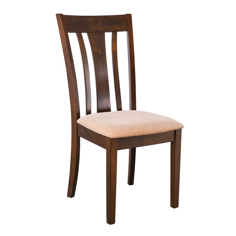 WOODWELL Ε7093,1MOLTEN Καρέκλα Καρυδί, Ύφασμα Μπεζ 48x55x100cm Ε7093,1 WOODWELL Ε7093,1MOLTEN Καρέκλα Καρυδί, Ύφασμα Μπεζ 48x55x100cm Ε7093,1