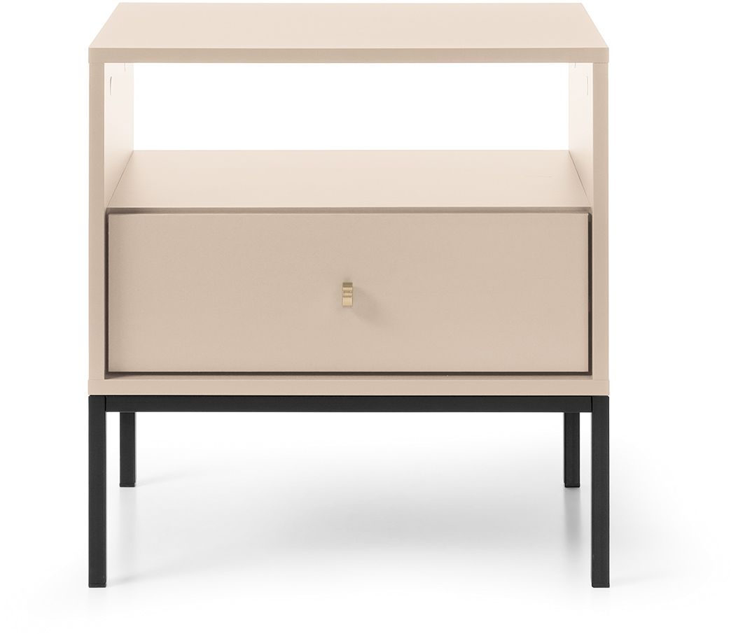 Lh-homefurniture Κομοδίνο Mono μπεζ 54x56x39cm P_Mono_11_Bz_b Lh-homefurniture Κομοδίνο Mono μπεζ 54x56x39cm P_Mono_11_Bz_b