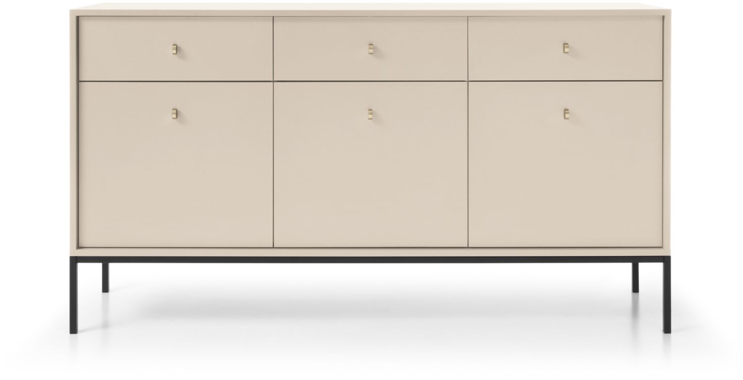Lh-homefurniture Μπουφές Mono χρώμα Μπεζ 154x83x39cm P_MNBz_21 Lh-homefurniture Μπουφές Mono χρώμα Μπεζ 154x83x39cm P_MNBz_21