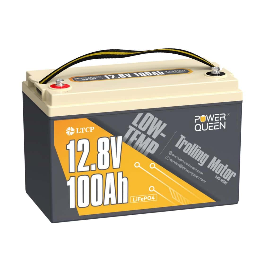 Μπαταρία Λιθίου Power Queen PREMIUM Life Po4 12.8V 100Ah FOUR-37950
