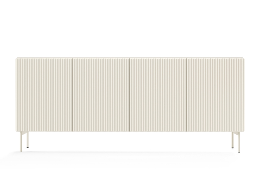 Μπουφές Muti Λευκό Kazmir 195x81x40cm