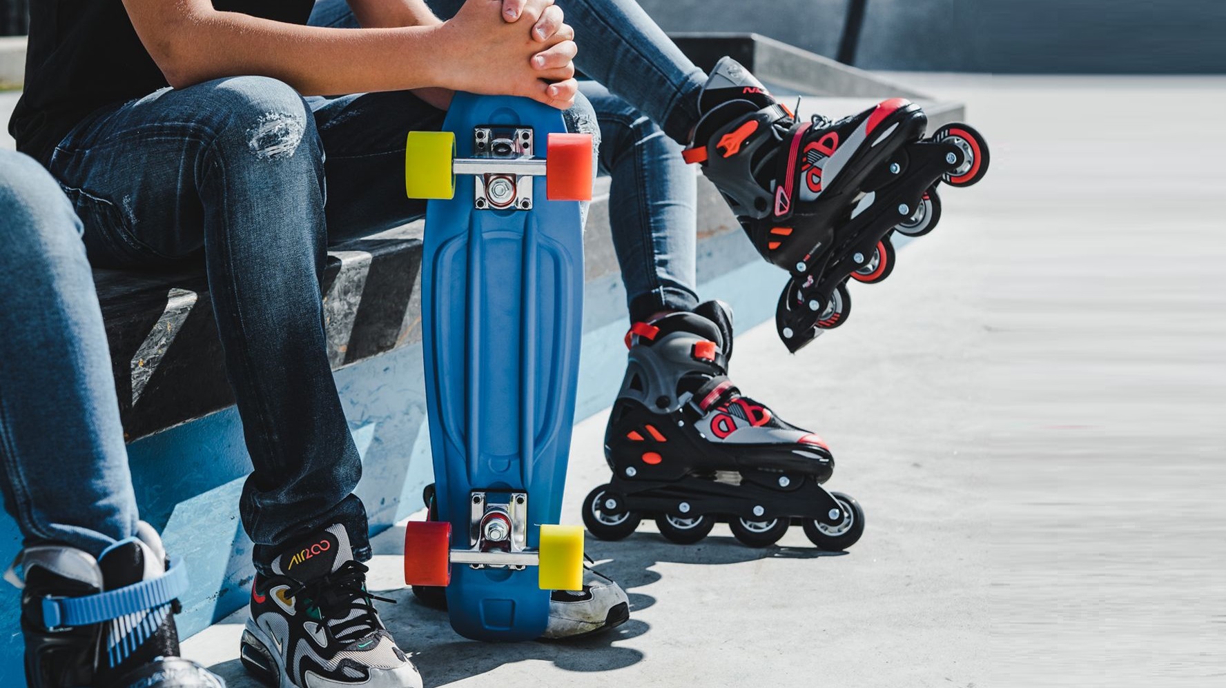 Nijdam® Nijdam Inline Skates – Παγοπέδιλα Combo “Red Raider” N14AC01 Nijdam® Nijdam Inline Skates – Παγοπέδιλα Combo “Red Raider” N14AC01