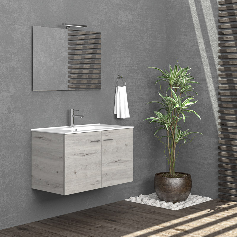 KARAG NEW BITOLA Βάση με δύο πόρτες Ice Oak 8902 NEW BITOLA 90 KARAG 89x45x55cm KARAG-5206836046594 KARAG NEW BITOLA Βάση με δύο πόρτες Ice Oak 8902 NEW BITOLA 90 KARAG 89x45x55cm KARAG-5206836046594