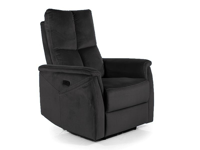 FOTEL ROZKŁADANY NEPTUN M (FUNKCJA MASAŻU) VELVET CZARNY BLUVEL 19 DIOMMI-80-3778 FOTEL ROZKŁADANY NEPTUN M (FUNKCJA MASAŻU) VELVET CZARNY BLUVEL 19 DIOMMI-80-3778