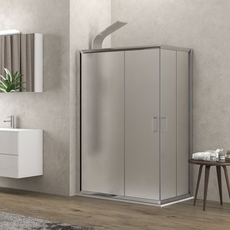 KARAG NEW FLORA Καμπίνα ορθογώνια με fabric κρύσταλλο NEW FLORA 100 Χρωμέ KARAG 100x110x180cm KARAG-5206836005010 KARAG NEW FLORA Καμπίνα ορθογώνια με fabric κρύσταλλο NEW FLORA 100 Χρωμέ KARAG 100x110x180cm KARAG-5206836005010